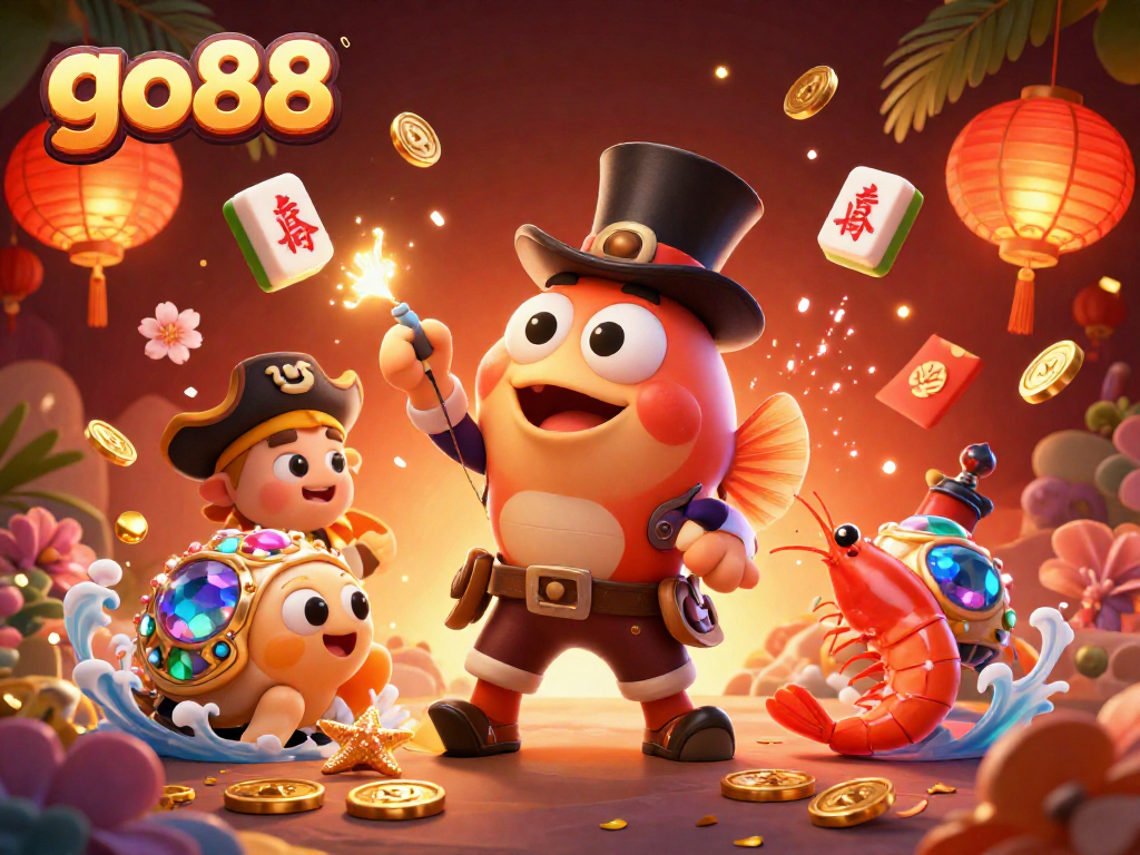 Experience excitement with go88 in a vibrant underwater casino adventure filled with treasures and games.