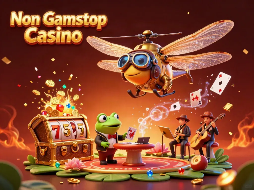 Experience thrilling gameplay at Non Gamstop Casino with vibrant 3D characters and exciting gaming elements.