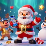 Experience thrilling slots at go8’s vibrant online casino alongside Santa and his festive friends.